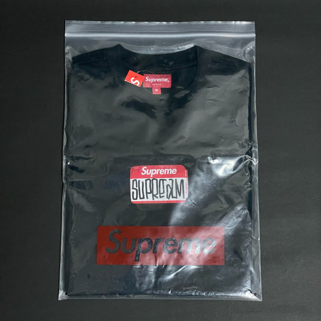 純正直営店 Supreme Gonz Nametag S/S Top ゴンズ Tシャツ 黒M