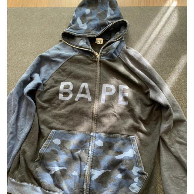 希少！BAPE パーカー M