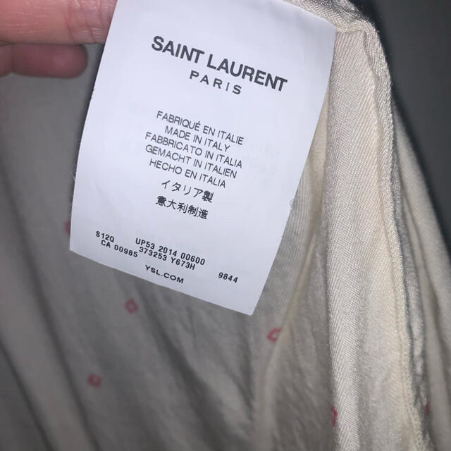 Saint Laurent(サンローラン)のSAINT LAURENT PARIS 15ss ウエスタンシャツ　エディ メンズのトップス(シャツ)の商品写真