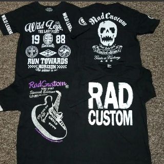 ラッドカスタム(RAD CUSTOM)のRAD　画像3枚まで見て下さい☆140size(Tシャツ/カットソー)