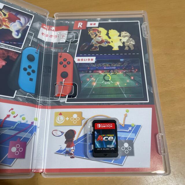 マリオテニス エース Switch エンタメ/ホビーのゲームソフト/ゲーム機本体(家庭用ゲームソフト)の商品写真