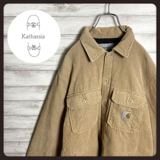 カーハート(carhartt)の【即完売モデル】カーハートWIPラベルロゴコーデュロイ中綿入りジャケット(ブルゾン)