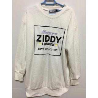 ジディー(ZIDDY)のZIDDYのロングトレーナー(^^)1802(Tシャツ/カットソー)