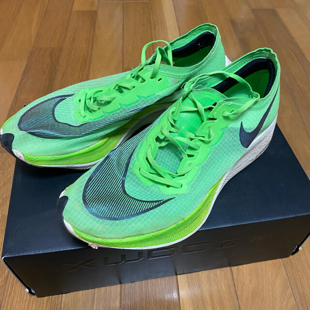 NIKE ズームX ヴェイパーフライ　ネクスト% イエロー　28.5cm