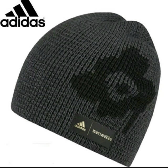adidas(アディダス)の【新品・未開封】adidas×marimekko マリメッコ　ニット帽 レディースの帽子(ニット帽/ビーニー)の商品写真