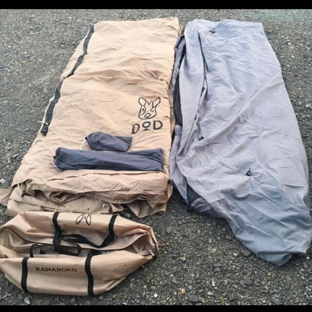 DOD かまぼこテント2 M タン 2