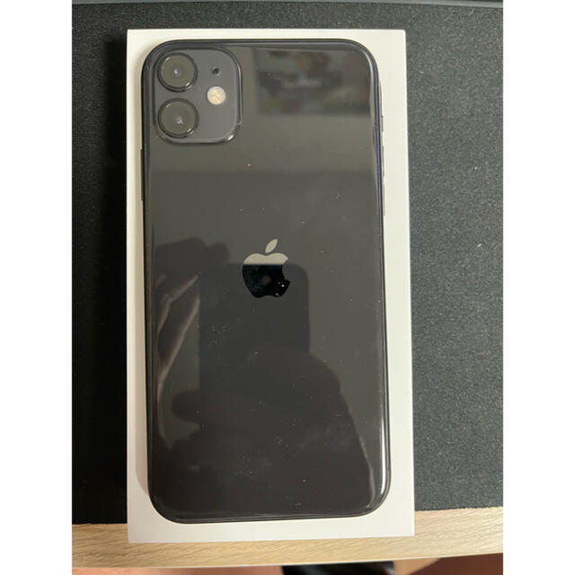 本店は iPhone - ⭐︎SIMフリー iPhone11 ブラック 128GB ほぼ未使用