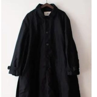 OUTIL L'ECHOPPE別注 MANTEAU UZES モールスキンコート(ステンカラーコート)