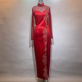 ロング チャイナドレス ドレスの通販 1,000点以上 | フリマアプリ ラクマ