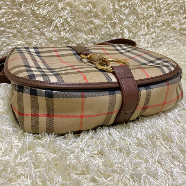 BURBERRY(バーバリー)の【希少　極美品】バーバリー ショルダーバッグ ノバチェック シャドーホース　 レディースのバッグ(ショルダーバッグ)の商品写真