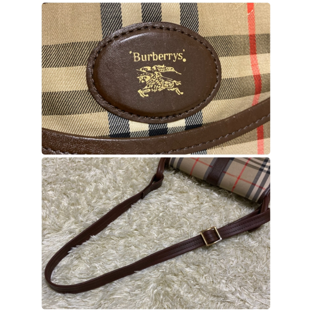 BURBERRY(バーバリー)の【希少　極美品】バーバリー ショルダーバッグ ノバチェック シャドーホース　 レディースのバッグ(ショルダーバッグ)の商品写真