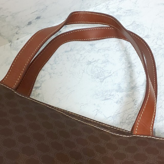 【美品/希少/入手困難】CELINE トートバッグ ゴールドトリオンフ マカダム