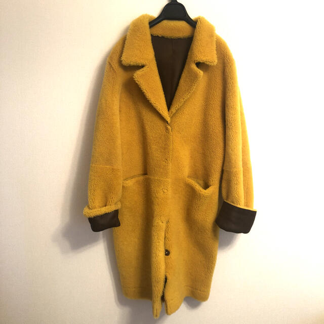 即日発送 極美品 ムートンコート FRENKEN ムートンコート
