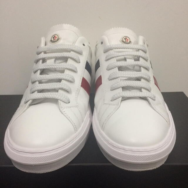 モンクレール MONCLER スニーカー メンズ 靴 レザー ホワイト 43