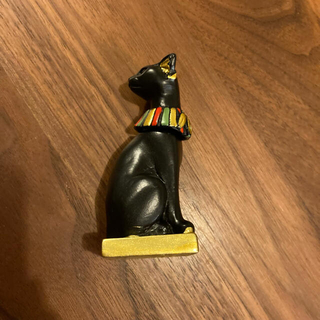 【値下げ】古代エジプト　バステト神　黒猫　Bastet  ガチャ　猫(その他)