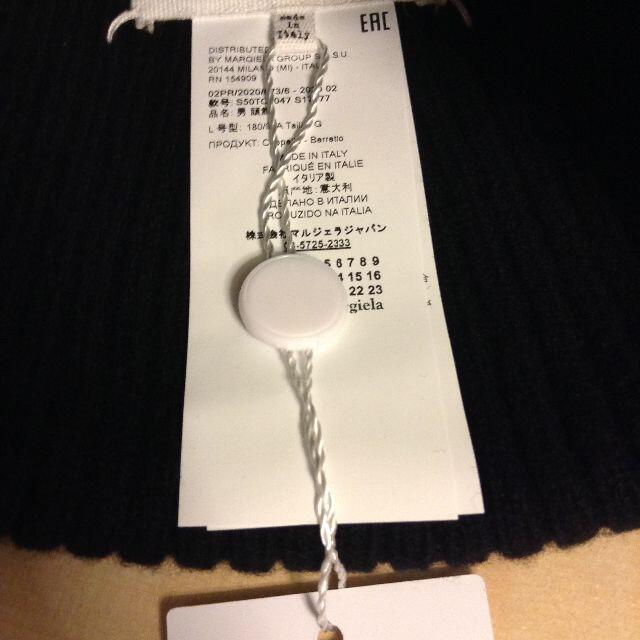 定番好評 Maison 20aw ニット キャップ 黒 553の通販 by Hiro1313|マルタンマルジェラならラクマ Martin Margiela - 新品 L マルジェラ 超激安新品