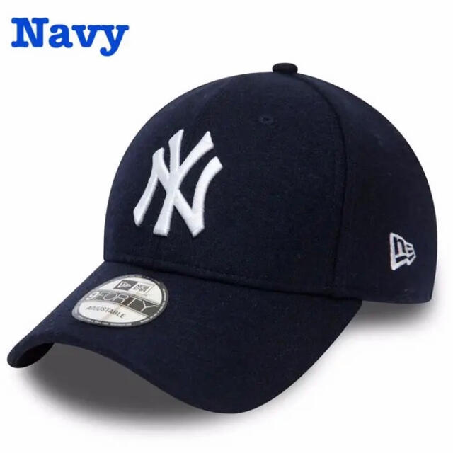 New Era NY ニューエラ ヤンキース キャップ ネイビー 新品未使用 キャップ ネイビー 新品