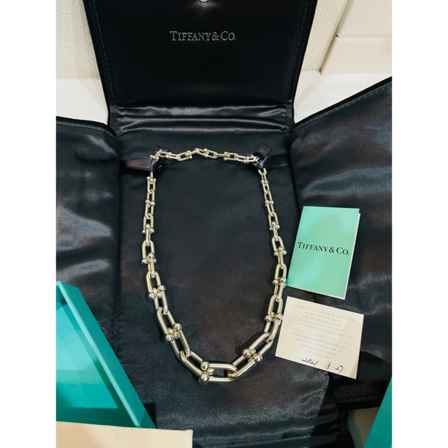 Tiffanyハードウェア　 グラジュエイテッド リンクネックレス