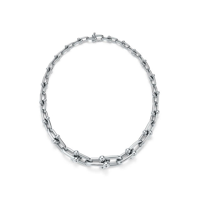 Tiffany & Co.(ティファニー)のTiffanyハードウェア　 グラジュエイテッド リンクネックレス メンズのアクセサリー(ネックレス)の商品写真