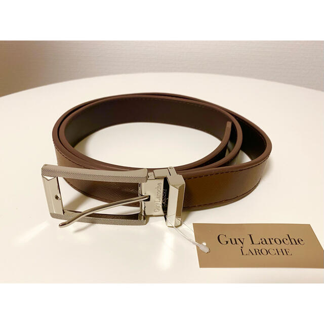 Guy Laroche(ギラロッシュ)のGuy Laroche(ギラロッシュ)ベルト&ウォレットセット/ブラウン メンズのファッション小物(折り財布)の商品写真