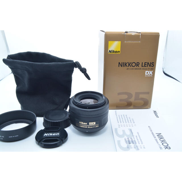 美品】Nikon AF-S DX 35mm f1.8g 単焦点レンズ - レンズ(単焦点)