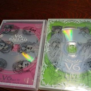 ブイシックス(V6)の2品セット　ライブ&Film　V6　act　IV　-BALLAD　CLIPS(ミュージック)