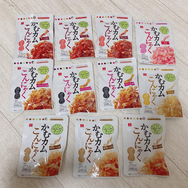 かむカムこんにゃく アスザックフーズ  【11袋】 食品/飲料/酒の食品(菓子/デザート)の商品写真