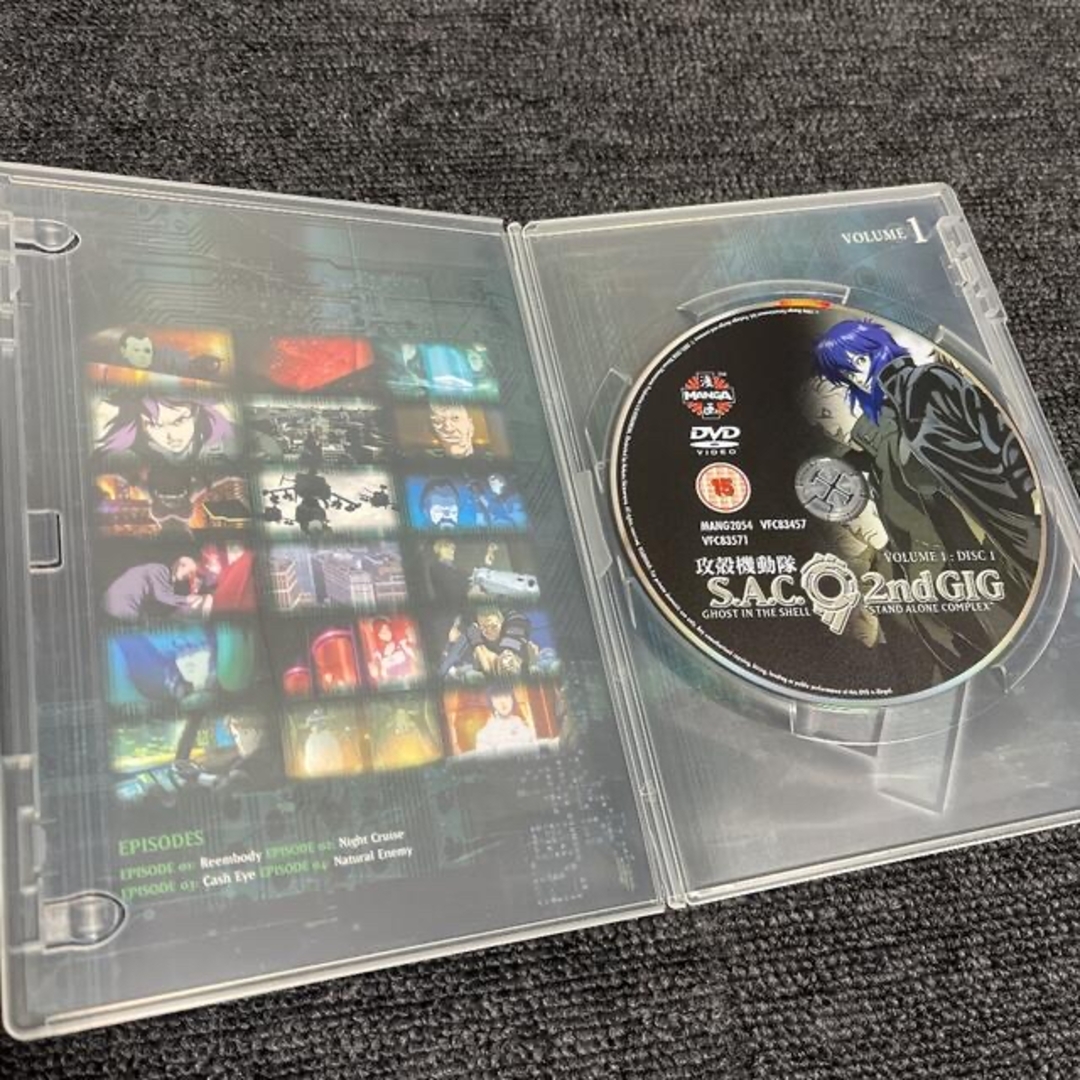 攻殻機動隊 GHOST IN THE SHELL DVD BOX SET UK版