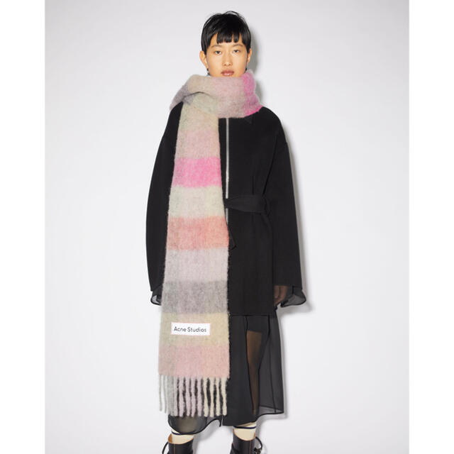 ACNE   Acne studios ラージチェック マフラーの通販 by むぎこ's shop