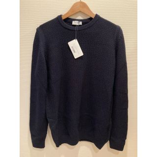 ジョンスメドレー(JOHN SMEDLEY)の【未使用新品】AW21 7ゲージニットセーターMIDNIGHT(ニット/セーター)