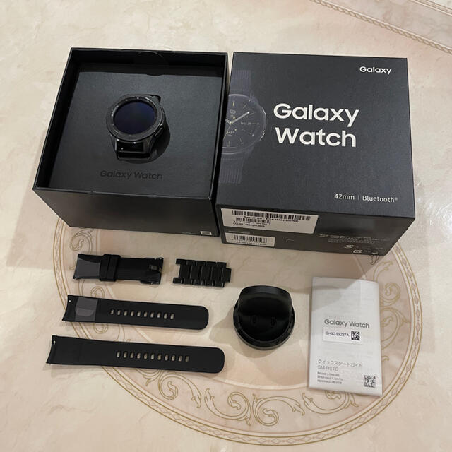 SAMSUNG(サムスン)のGalaxy Watch 42mm SM-R81010118JP メンズの時計(腕時計(デジタル))の商品写真