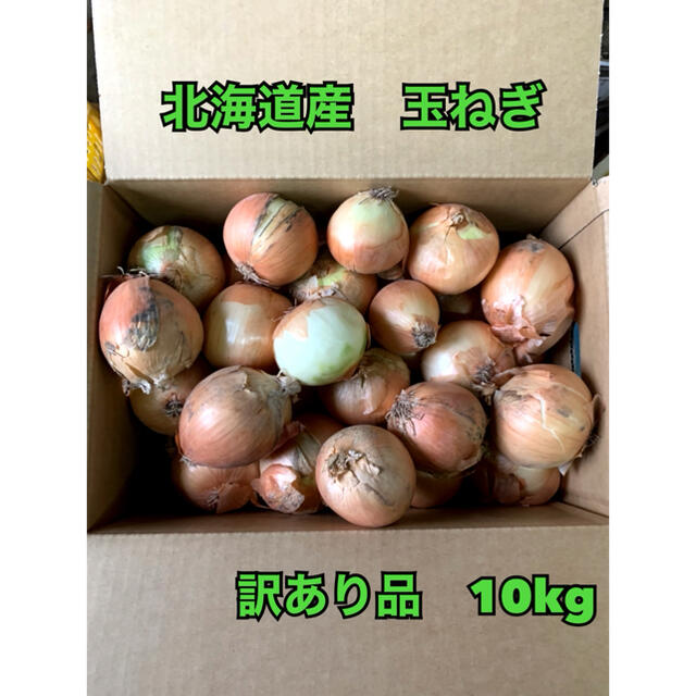北海道産　玉ねぎ　訳あり品　10kg 食品/飲料/酒の食品(野菜)の商品写真