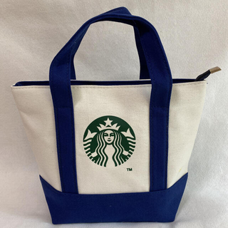 スターバックスコーヒー(Starbucks Coffee)の新品　スターバックス　トートバッグ　ブルー(トートバッグ)