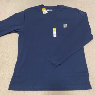 カーハート(carhartt)の新品未使用 カーハート ロンT ネイビー(Tシャツ/カットソー(七分/長袖))