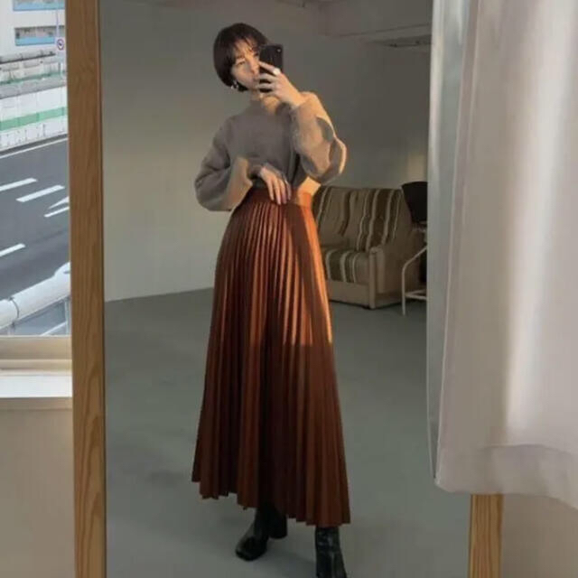 Ameri VINTAGE - CLANE ACCORDION PLEAT LEATHER SKIRTの通販 by 1|アメリヴィンテージならラクマ 爆買い得価