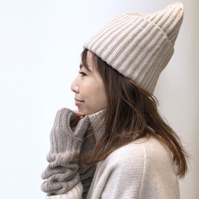 L'Appartement DEUXIEME CLASSE(アパルトモンドゥーズィエムクラス)の20aw 新品未使用 L'Appartement KNIT CAP レディースの帽子(ニット帽/ビーニー)の商品写真