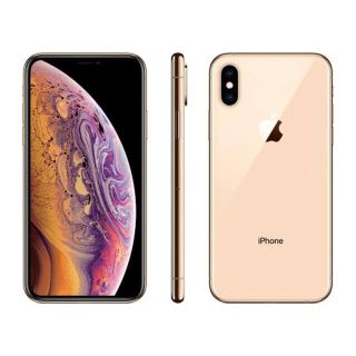 アップル(Apple)の値下不可　ジャンク品　iPhone Xs Gold 256 GB SIMフリー(スマートフォン本体)