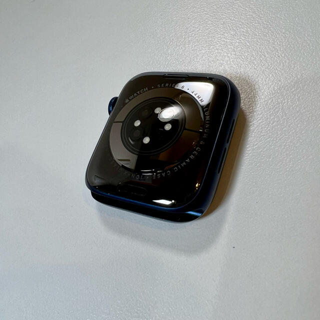 【バンド3種】Apple Watch Series6 44mm ブルー GPS