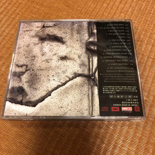 WHITESNAKE    RESTLESS HEART エンタメ/ホビーのCD(ポップス/ロック(洋楽))の商品写真