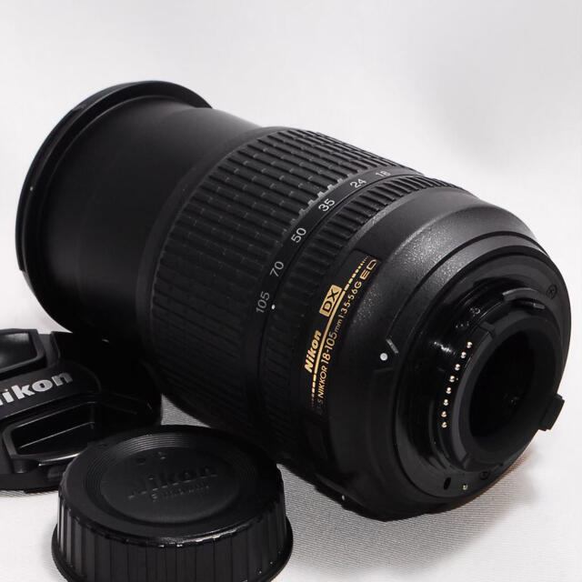 Nikon(ニコン)の✨広角〜中望遠♪✨ニコン Nikon AF-S DX 18-105mm スマホ/家電/カメラのカメラ(レンズ(ズーム))の商品写真