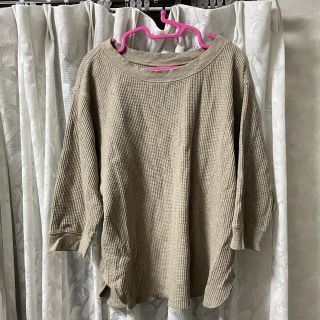 ユニクロ(UNIQLO)のユニクロ　ワッフルクルーネック1(Tシャツ(長袖/七分))