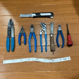 電気工事士工具セット　HOZAN タジマ(工具/メンテナンス)