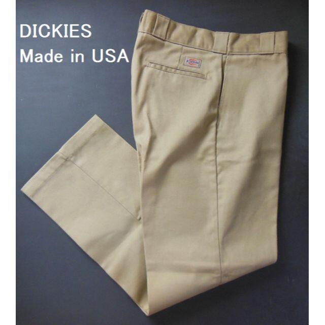Dickies(ディッキーズ)の●DICKIES チノパン Made In USA W32ベージュ[#259] メンズのパンツ(チノパン)の商品写真