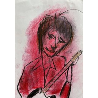 絵描きhiro C「レッドロック」(絵画/タペストリー)