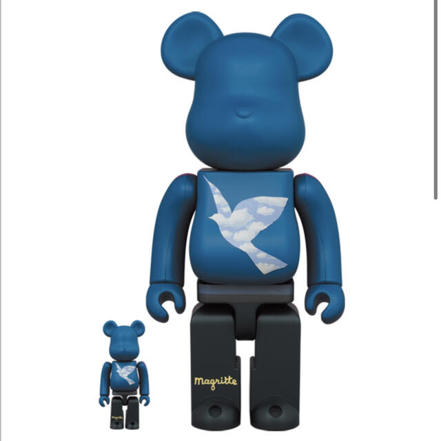 BE@RBRICK × René Magritte 100%400%