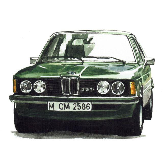 GC-038 BMW 3シリーズ限定版画サイン有額装済作家平右ヱ門 4