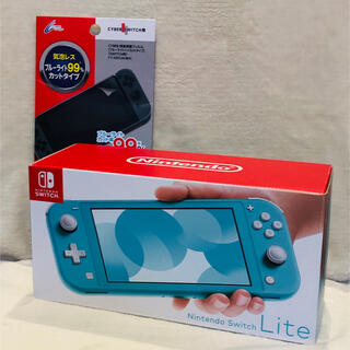 ニンテンドースイッチ(Nintendo Switch)の【新品】Nintendo Switch Lite ターコイズ(携帯用ゲーム機本体)