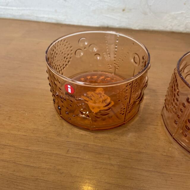 iittala(イッタラ)のscope イッタラ　フローラ　ボウル　２個セット　oiva toikka インテリア/住まい/日用品のキッチン/食器(食器)の商品写真