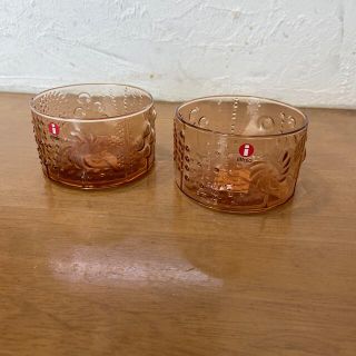 イッタラ(iittala)のscope イッタラ　フローラ　ボウル　２個セット　oiva toikka(食器)