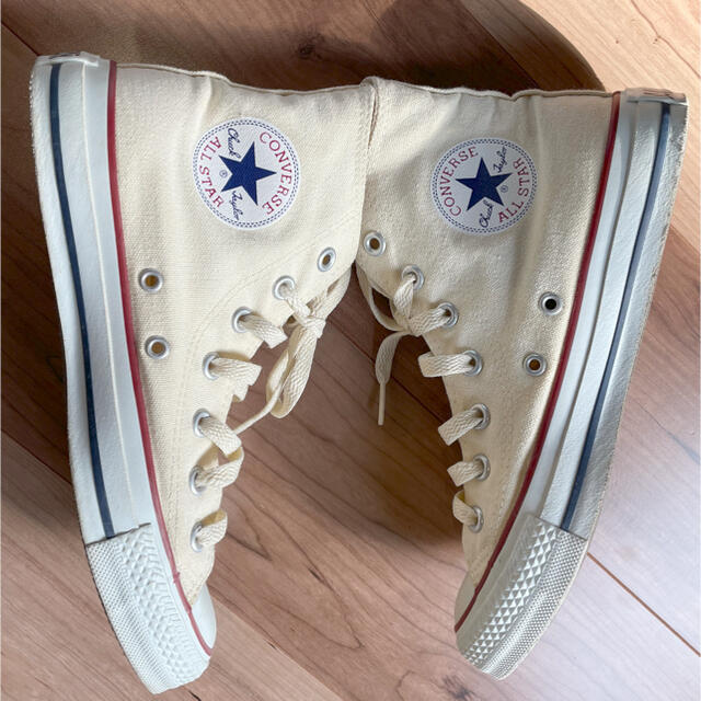 CONVERSE(コンバース)のオールスター　ハイカット　生成　24.5cm レディースの靴/シューズ(スニーカー)の商品写真